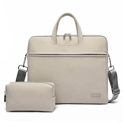 BB Women Leather Laptop Bag Notebook Carrying Case
