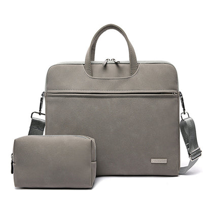 BB Women Leather Laptop Bag Notebook Carrying Case