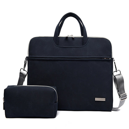 BB Women Leather Laptop Bag Notebook Carrying Case